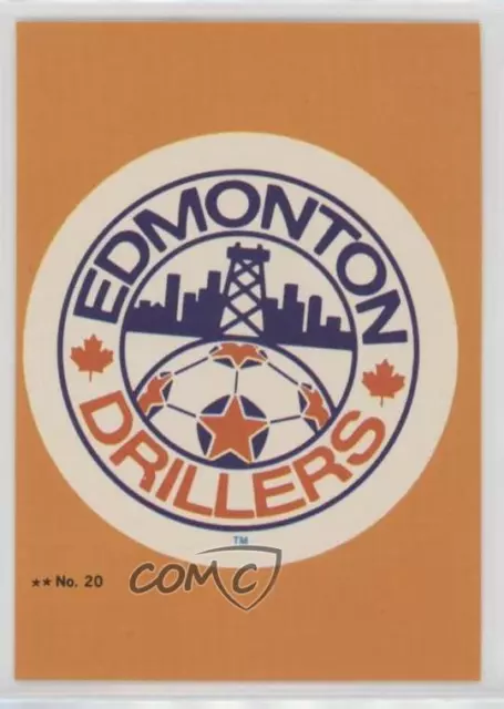 1979 Topps NASL Soccer Stickers Edmonton Drillers #20