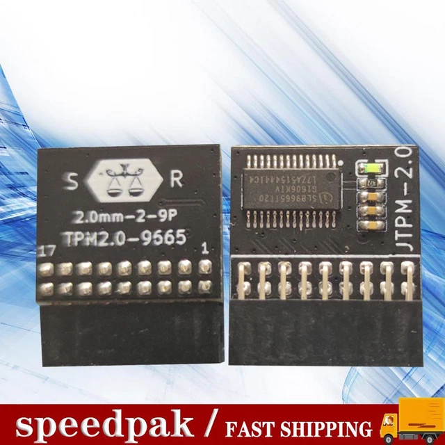 GIGABYTE GC-TPM2.0_S 2.0 TPM Module (12 Pin 12-1) LPC Trusted HOTSA 2.0 ...
