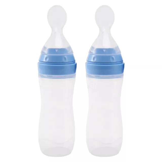 2 Stuecke Silikon Babynahrung  (120Ml,perfekt für Babys Ab 4 M5037