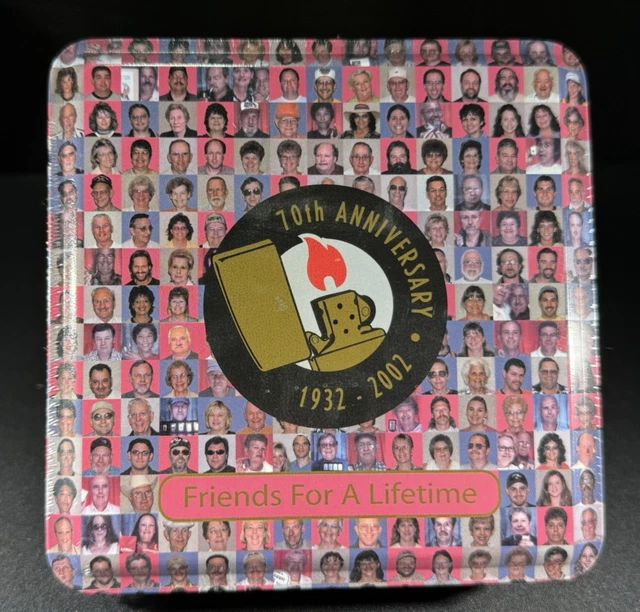 ZIPPO 70th 　Friends For A Lifetime ZIPPO LIGHTER -BRASS- Friends For A Lifetime 70th