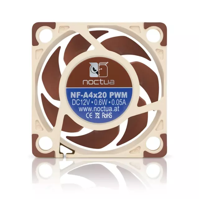 Noctua NF-A4x20 PWM, 40 x 40 x 20 mm kleiner PWM Lüfter, Gehäuselüfter, Kühler