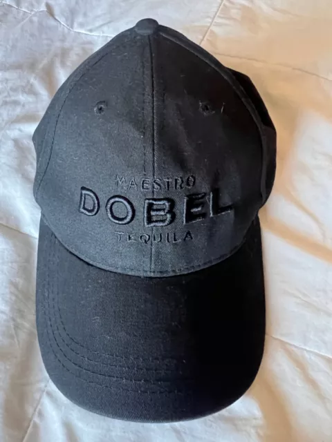 Maestro Dobel Tequila Baseball Hat Cap Black On Black