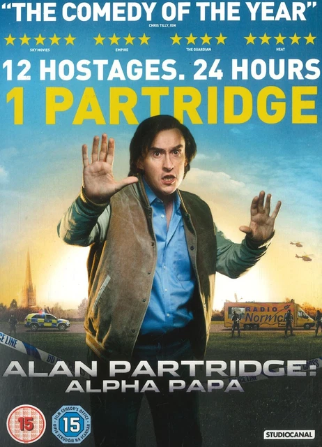 ALAN PARTRIDGE: ALPHA Papa (2013) DVD, Steve Coogan, Colm Meaney, Tim ...