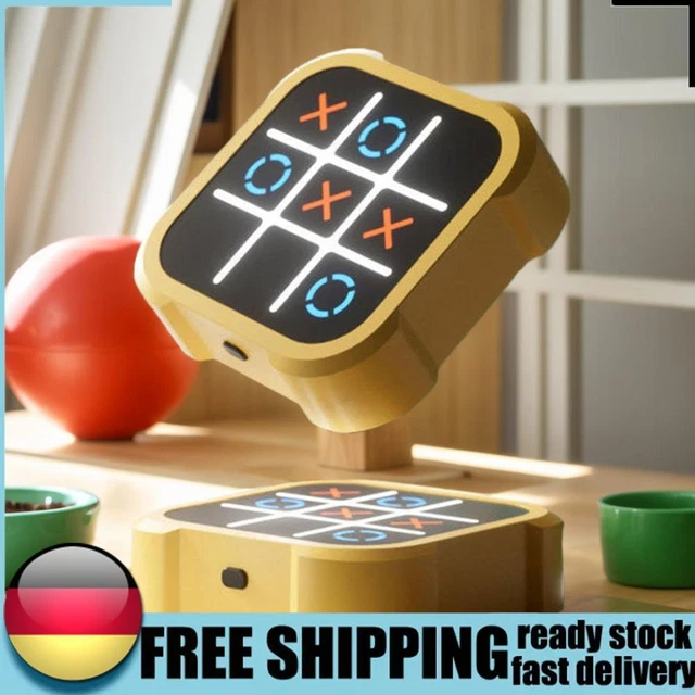 Elektronisches Tic-Tac-Toe 3-in-1 - Handheld Spielkonsole Für Kinder & Erwachsene