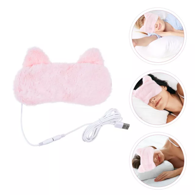 Travel Eye Blindfold Fluffy Eye Masks Sleeping Eye Patch Eye Dry Eyes