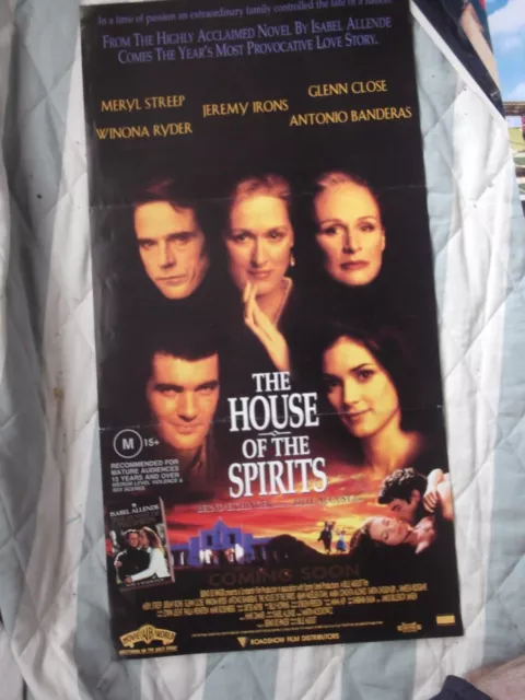 The House Of Spirits Original Daybill Movie Poster 2C Folded