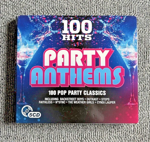thumbnail image 2 of Various Artists - 100 Hits: Rock Anthems (3-CD Box Set, Very Good Condition) 2 of 3