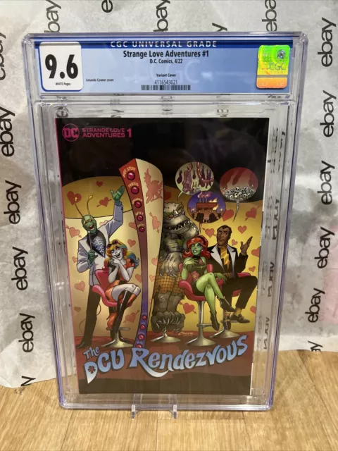 Strange Love Adventures #1 Conner Variant CGC 9.6 Dc Comic 2022 Variant
