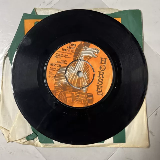 Dandy Livingstone - Big City / Think About That - 7" Vinyl  Trojan Horse 1972 VG 2