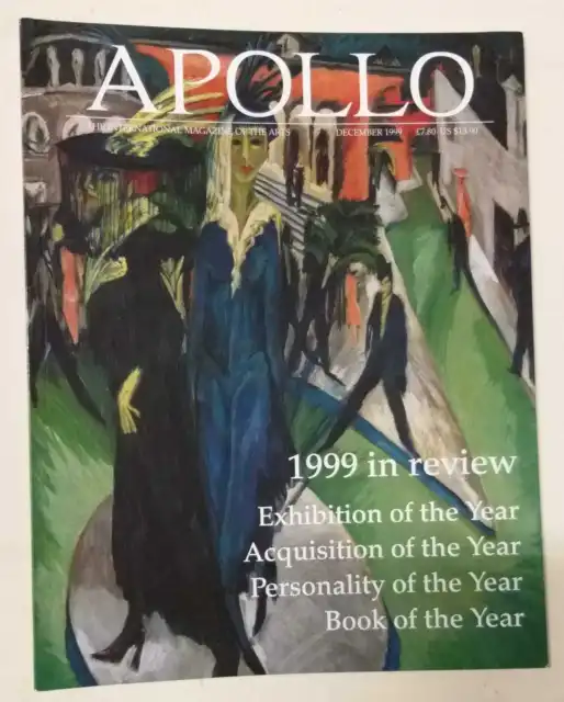 Apollo The International Magazine Of The Arts December 1999 Dicembre Review