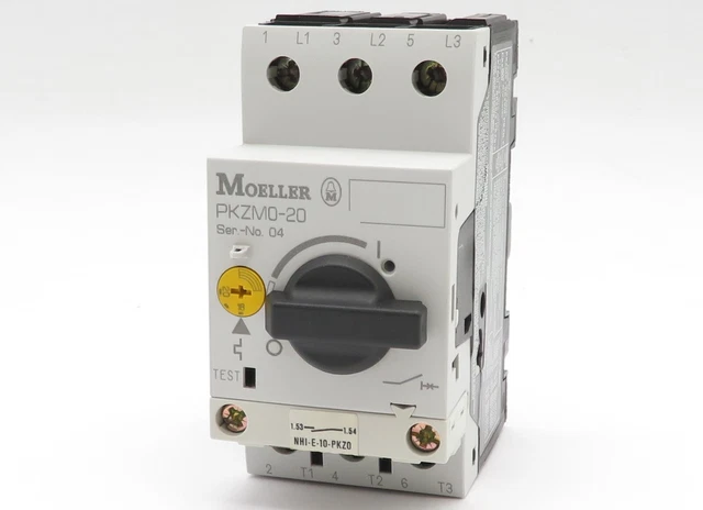 MOELLER PKZM 1-20 Salvamotore 20A &ndash; Usato Ma In Buone Condizioni, Made In Germany