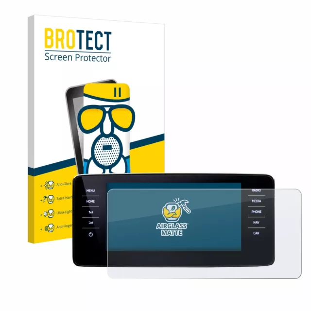 Anti Reflet Protection Ecran Verre pour Skoda Kamiq 2021 Film Protecteur 9H Mat