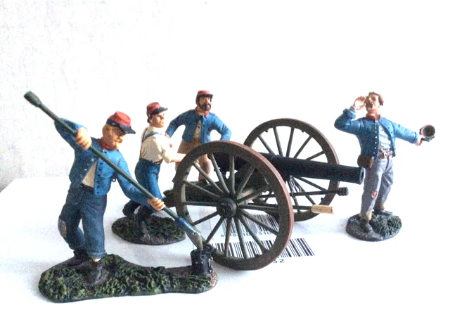 Britains Confederate Artillery Set #2. Return to Battery US Civil War #31032