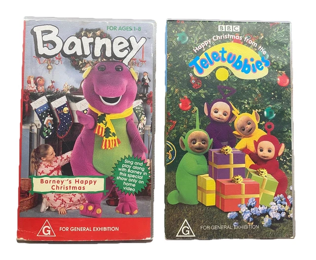 BARNEY & TELETUBBIES VHS $22.00 - PicClick AU