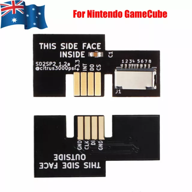 SD2SP2 Micro SD Card Adapter TF Card Reader for Nintendo GameCube NGC SDLoad SDL