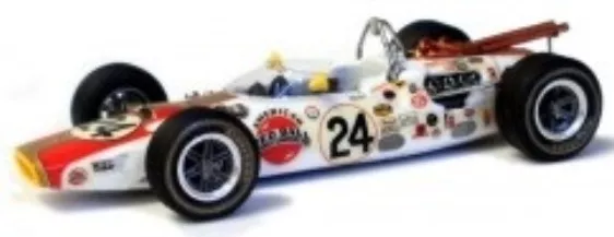 #24 Graham Hill American Red Ball Express Lola 1966 1/25th - 1/24th ScaleDecals 2