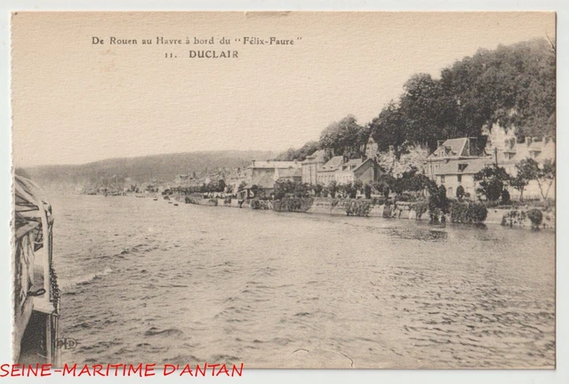 CPA 76 - De Rouen au Havre (Duclair) Postcard