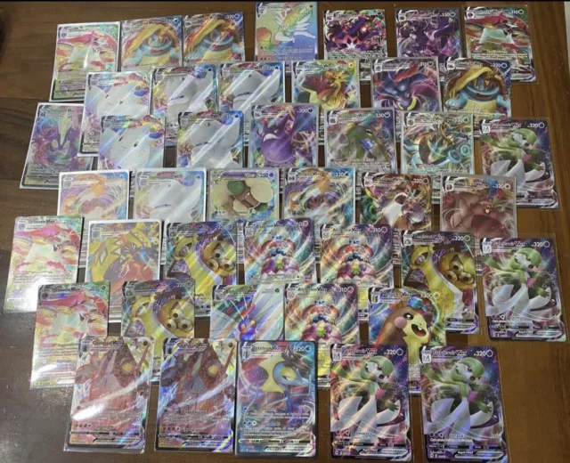 Lotto Carte Pokemon Ita Italiane 100 Carte +Rare E Brillanti + V/VMax/Gx/FullArt 2