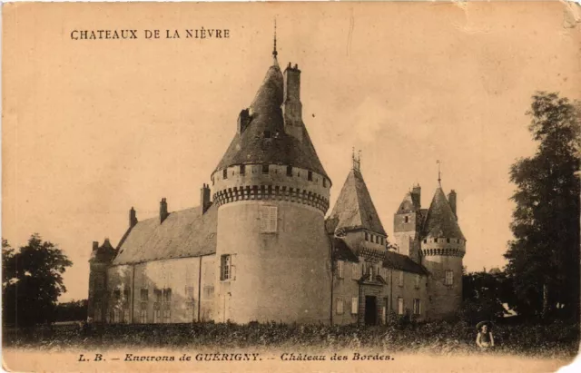 CPA AK Chateaux de la Nievre - Env. de GUERIGNY - Chateau des Borden (456526)