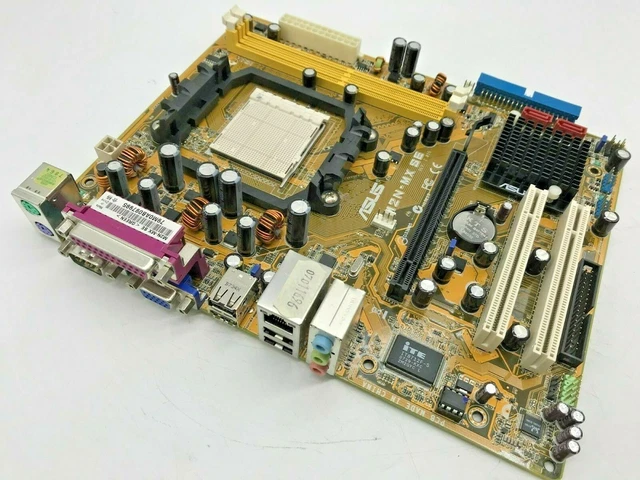 CARTE MÈRE ASUS A7V-VM Rev 3.04 CPU AMD Athlon 1.2Ghz Rear Panel Testé 100% OK EUR 59,99 - FR