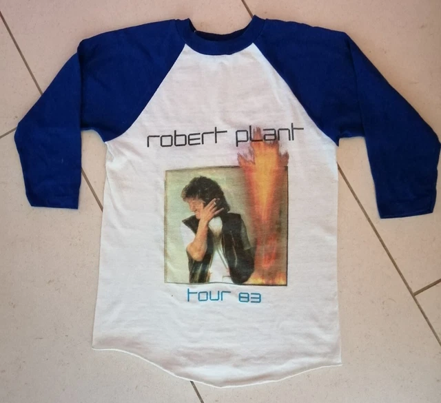 VINTAGE & VERY Rare 1983 Robert Plant UK tour tshirt 43.89 PicClick