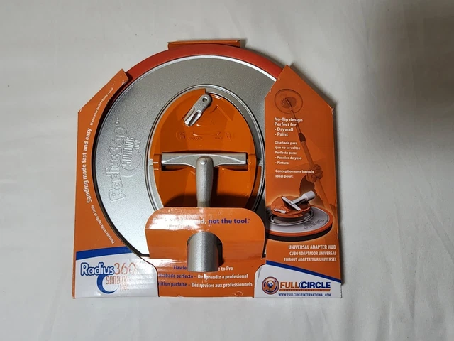 Full Circle Radius 360 Sanding Tool for Drywall