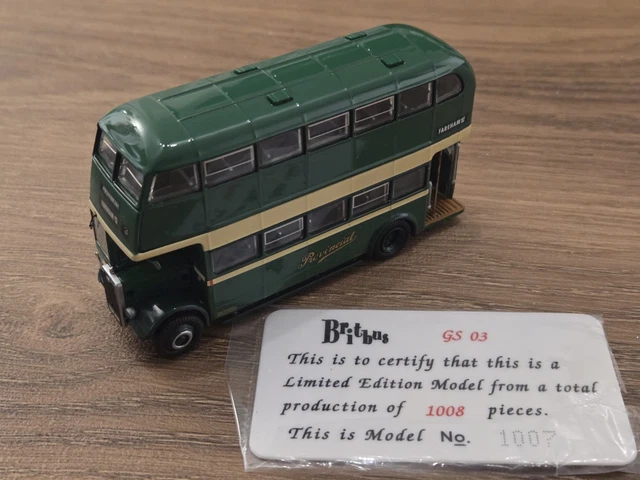 Bus ABC Model 1/76 – Autobus Guy Arab V Double Decker – China Motor Bus CMB