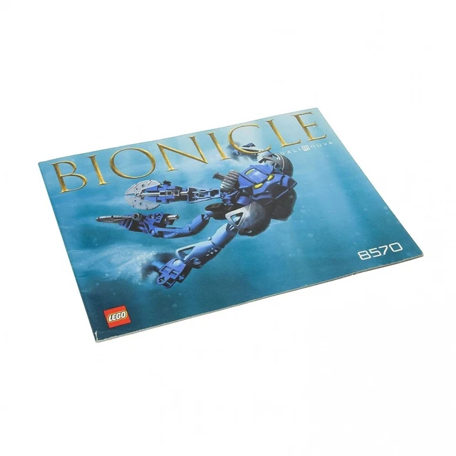 1x LEGO Bionicle Instruction de Montage A5 Pour Set Gali Nuva 8570