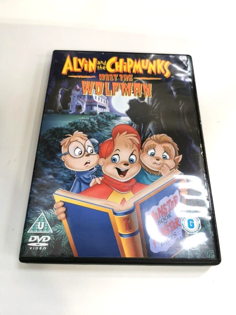 ALVIN AND THE Chipmunks Meet the Wolfman DVD Film 2000 VG, Preloved #GB ...