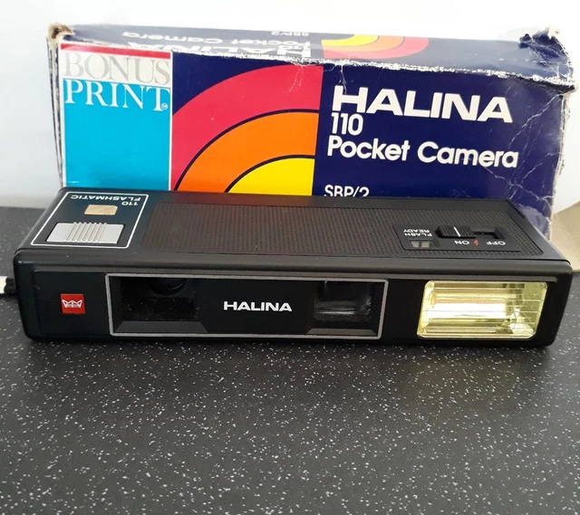HALINA 110 POCKET Camera SBP/2 with box PicClick UK