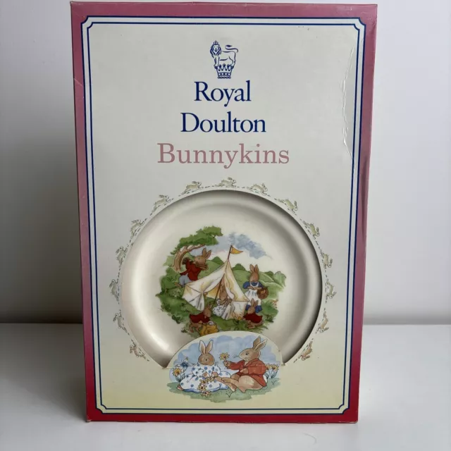 Royal Doulton BunnyKins Childrens Set Cereal Bowl Mug Plate Vintage 90s 1994 Box