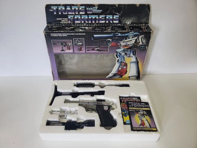 TRANSFORMERS G1 VINTAGE Decepticon Megatron Hasbro Takara Japan Boxed ...