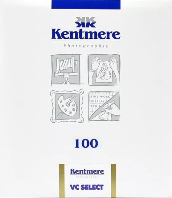 Kentmere VC Select Glossy 5x7" B&W Darkroom Paper 100 Sheets