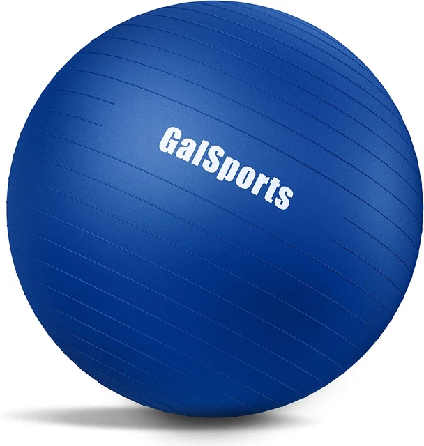 Yoga Ball Exercise Ball for Working Out, Anti-Burst and Slip Resistant Stability