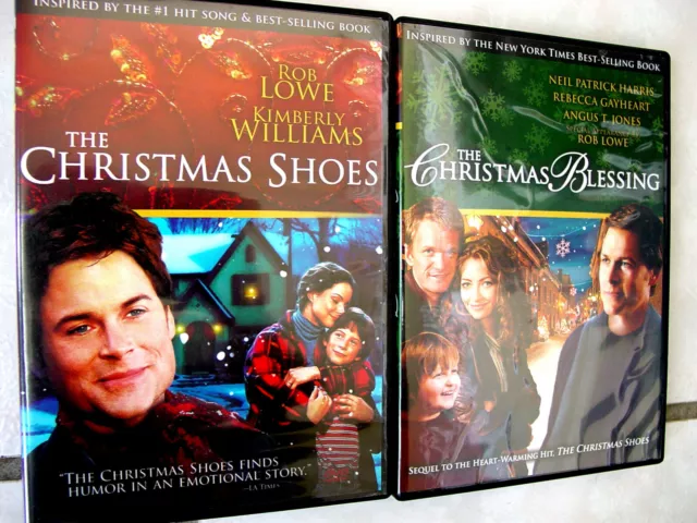 Christmas Shoes + Christmas Blessing Dvd Very Good Rob Lowe