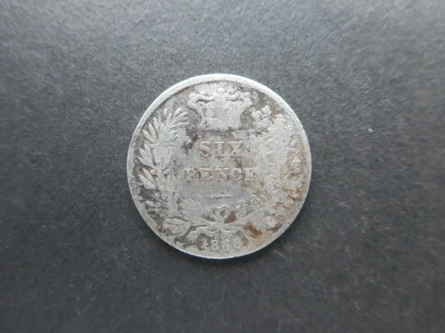 United Kingdom 6 Pence 1866 Victoria (KM# 733)