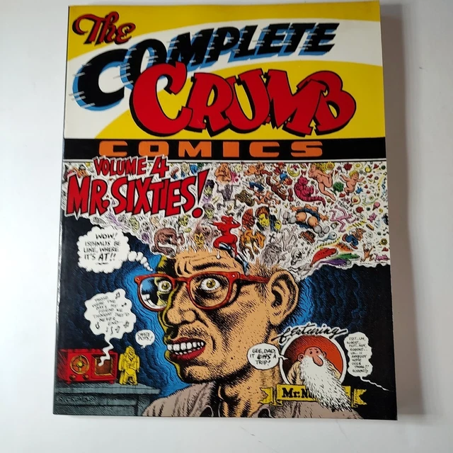 THE COMPLETE CRUMB Comics VOLUME 4 (1989) Hardcover Signed First