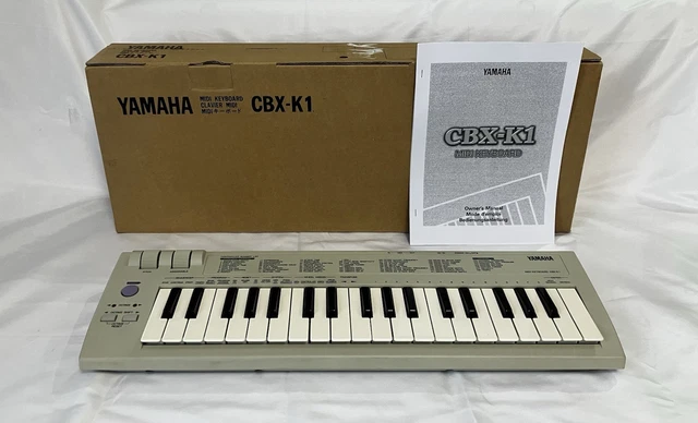 YAMAHA CBX-K1 MIDI Keyboard Controller w/ Box English Manual