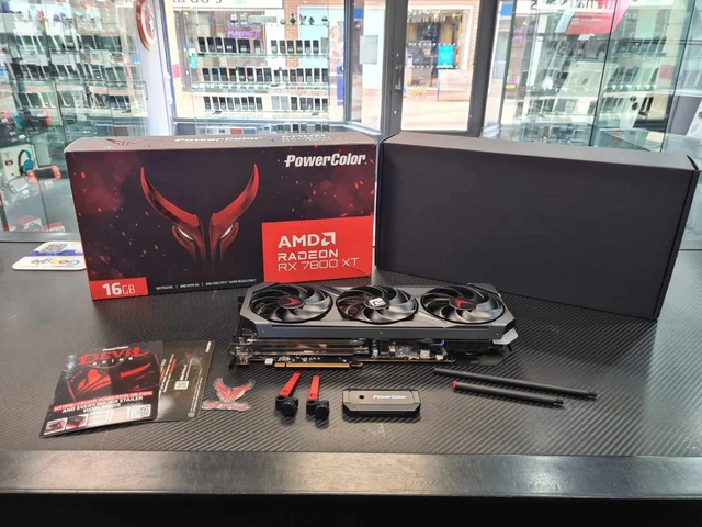 POWERCOLOR RED DEVIL AMD Radeon RX 7800 XT 16GB GDDR6 Graphics Card £ ...