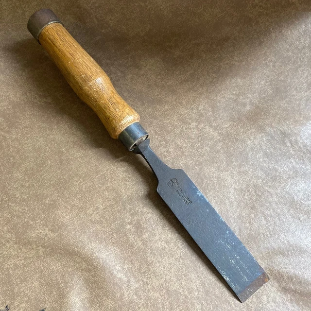 VINTAGE I&H SORBY 1 1/4" Straight Edge Chisels Hand Tools Sheffield