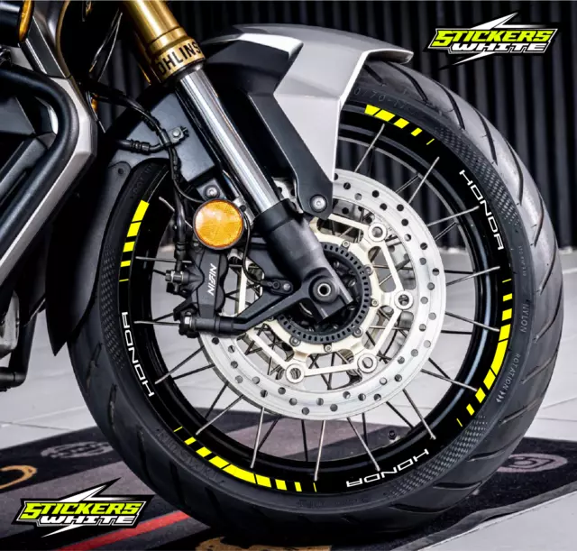Adesivi cerchi moto Ducati 1098 Racing 5 strisce ruote profili stickers  wheels