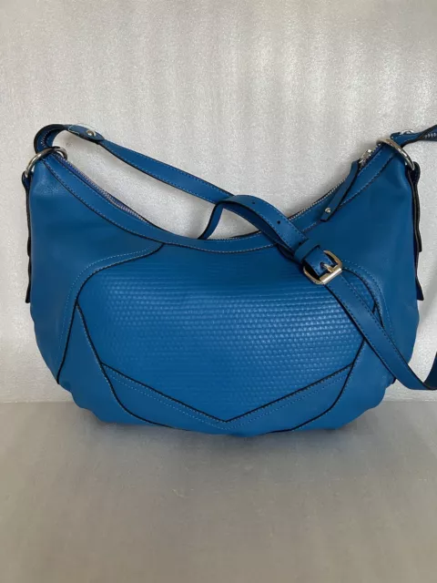 French Connection Fatima CrossBody Shoulder  Bag BLIXEN BLUE NWOT