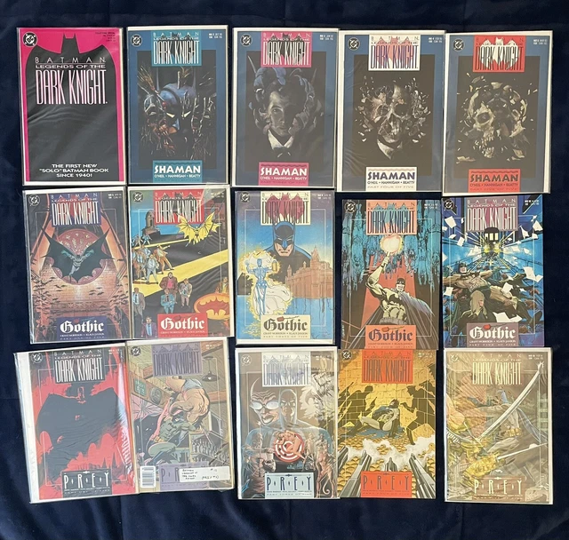 Batman Legends of the Dark Knight 1-15 Shaman Gothic Prey 15 Issues 3 story arcs