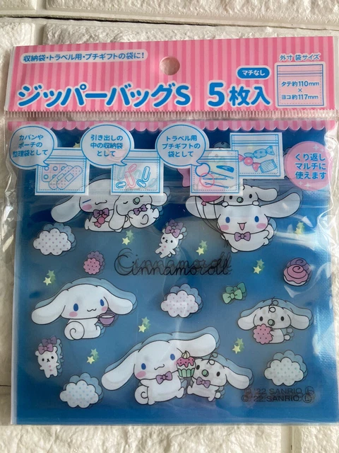 Borsa con cerniera cinnamoroll SANRIO 4,3 pollici Bella borsa con cerniera...