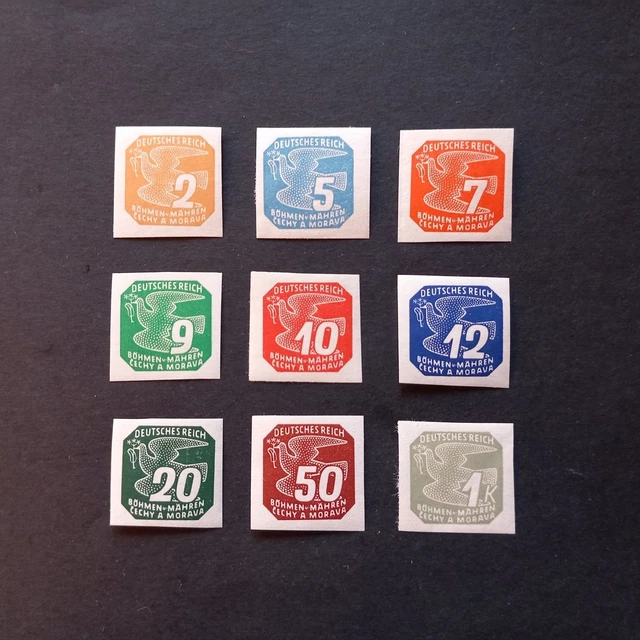 Boemia e Moravia 1939/1945 - Complete quality collection on