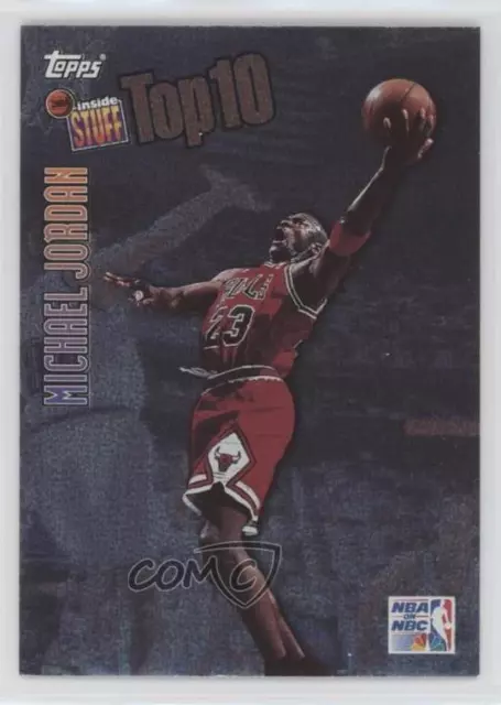 Michael Jordan 1997 Topps NBA Inside Stuff Top 10 #IS1 Price Guide