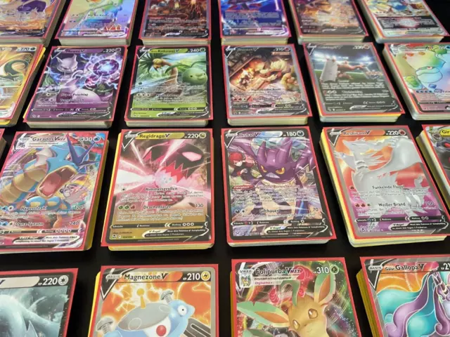Pokemon Karten 50x | SAMMLUNG HOLOS 1x V/VMAX/VSTAR GARANTIERT | DEUTSCH SELTEN