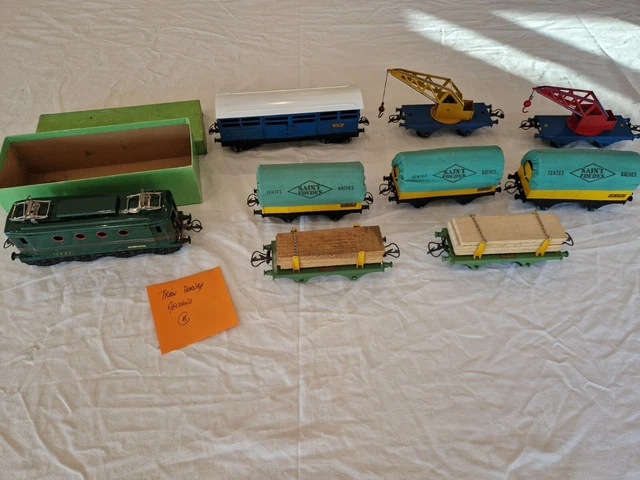 Train mécanique à clé HORNBY par MECCANO Locomotive BB 8051 SNCF avec