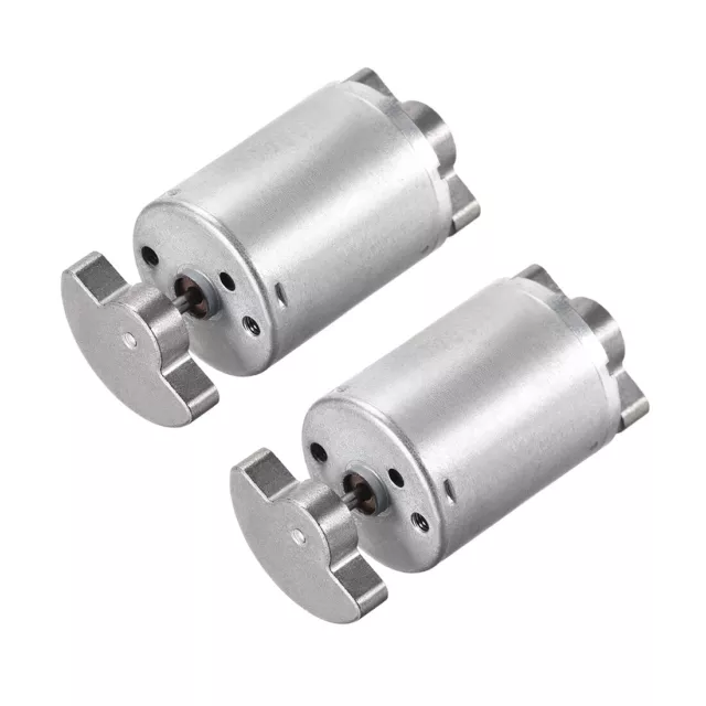 Double Shaft Vibration Motors DC 6V 3000RPM Vibrating Motor 51x24.2mm 2Pcs