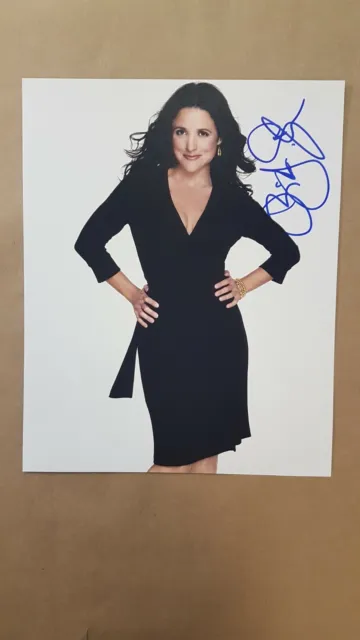 Julia Louis Dreyfus Autographed Photo 8x10 Movie tv Actor Film Seinfeld Veep